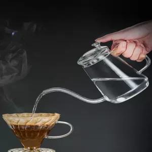 드립 포트 투명 주전자 내열유리 드립포트 커피