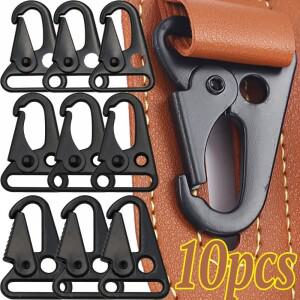 Hawkbill Carabiner 버클 나일론 웨빙 벨트 열쇠 고리 가방 후크 다기능 야외 전술 등산 도구