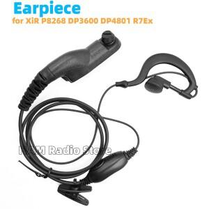 모토로라호환 XIR P8268 DP3401 DP3600 AXP6000 APX7000 DGP8550e 무전기용 PTT 이어피스 마이크 이어폰