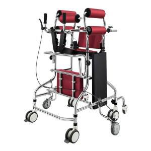 장애인 접이식 보행기 장비 전기 핸드브레이크 보조 노인 01.신형 환자 대형휠 Xin