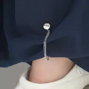 기장 바지 자석 청 체인 소매 조절 고정 바지밑단 밑단 바지밑단고정 바지기장 접기 줄이기 바지밑단조절