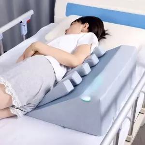 등받이 삼각패드 자세 통기성 쿠션 매트리스 메모리폼 대형 삼각 역류방지