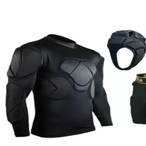 골키퍼 보호대 축구 상하의 키퍼 연습 하의 풋살 팬츠 두꺼운 손가락 장갑