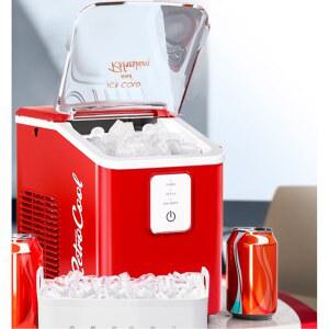 코카콜라 얼음제조기 제조기 제빙기 아이스 레드 제빙기(220V) 홈카페 사무실 레트로