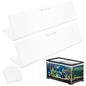 시에라 2개 투명 수족관 온실 갤런 캐노피 110 24 90 75 세트 패널 22 커버 폴리카보네이트 16 어항 61 뚜껑 95 인치