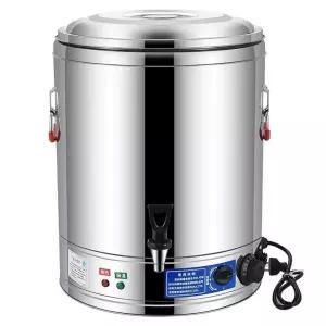 전기물끓이기 포트 보온 국통 뷔페 업소용 국물 세라믹가열판0L