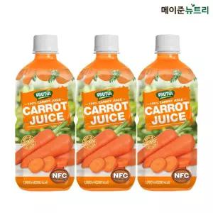 NFC 착즙 프루티아 100 당근주스 1,000ml 3병