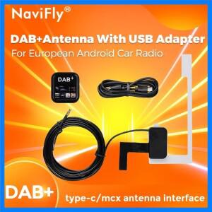 차량용 안테나 디지털 튜너 박스 오디오 USB 어댑터, 증폭 리시버, 벤츠 VW BMW 오펠 시트로엥 현대 피아트