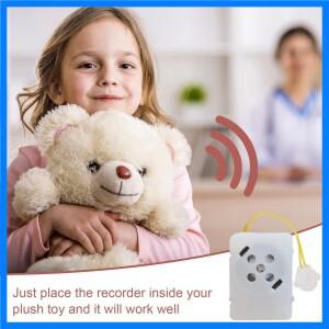 음성 녹음 장치, 선명한 가진 봉제 인형용 가능한 사운드 모듈, 장난감 메시지