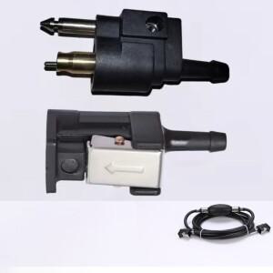 선외 전동 엔진 키트용 연료 라인 커넥터  수 및 암 플라스틱 탱크 전동보트 액세서리