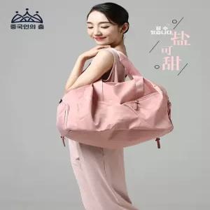 유광 더플백 파스텔톤 여자축구가방 성인발레가방 헬스가방