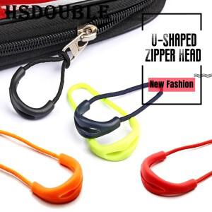 10 피스 믹스 컬러 지퍼  코드 헤드 풀러 끝 맞는 로프 태그 해결사 의류 가방 액세서리