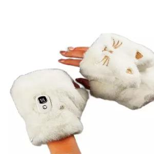 충전식 무선 발열 장갑 오토바이 겨울온열 사무실 손등열선 등산 난방 손가