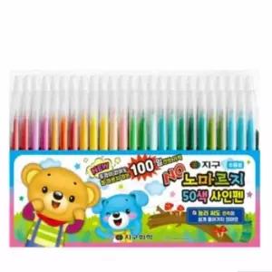 [문구/오피스] 수성 싸인펜 50색 50색싸인펜 지구화학