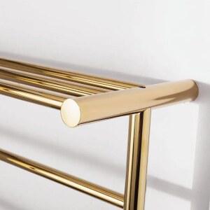 티타늄 골드 온수 수건 드라이버 표준 온열 포함 접착식 욕실수건장수건걸이 한국 타올 보석