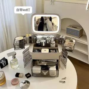 메이크업 케이스 단일상품 투명 화장대