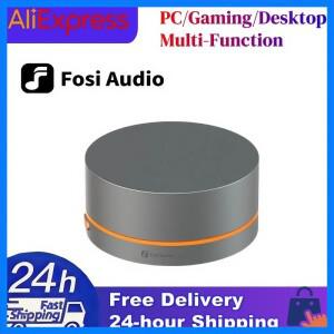 Fosi Audio VOL20 Bluetooth 노브 다목적 데스크탑 볼륨 컨트롤러 PC/게임/데스크탑 다기능 버튼용 RGB 조