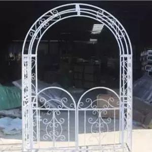 아치 빈티지 가든 펜션 울타리 엔틱 하얀색(가로78폭50높이250cm) 전원주택