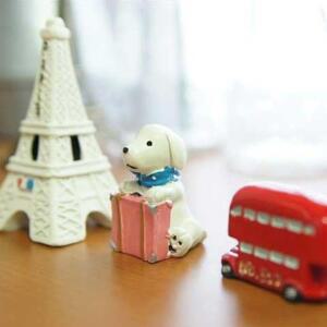 [2개구성] 파리 여행 몰리 3종 우드 원목 철제 식당 카페 감성 바 미니어처 장식 소 엔틱 KW80E399