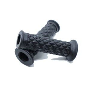 Beatus 다이아몬드 패턴 오토바이 핸들 그립 22 2mm 범용 좌우 세트