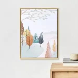 일러스트액자 캔버스 인테리어 액자 벽걸이 감성 풍경 일러스트 감