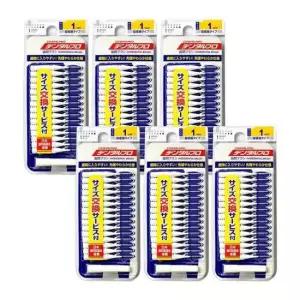 치실 일본 잭스 덴탈프로 치간칫솔 SSS x (15p) 1호 6개