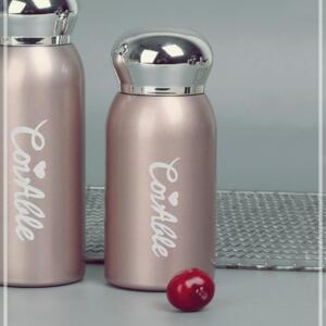 [2개구성] 차량용 예쁜 스테인리스 스텐 보온 보냉 컵 스테인레스 핑크 차 텀블러 티 온도 LW99D2A0