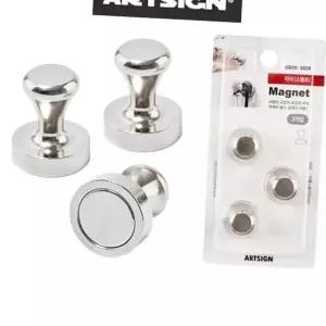 네오디움 B스탬프모양 초강력 자석후크 중20mm3개