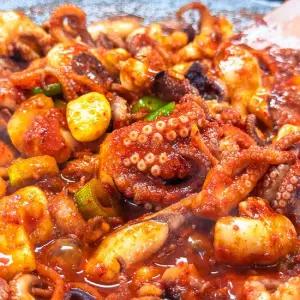 [농가살리기] 하남식 특제양념 매콤 쭈꾸미볶음 1kg*2팩 (6~7인분)