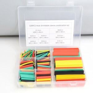 가정용 164 328PCS 슬리브 수리용 배선 파이프 튜브 절연 보호 수축 와이어 전기