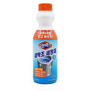 [2개구성] 세탁기크리너 드럼세탁기청소 일반드럼겸용 유한 세탁조청소 세탁조세정제 세탁기세정제 액체세정제 BHWDD1D2B
