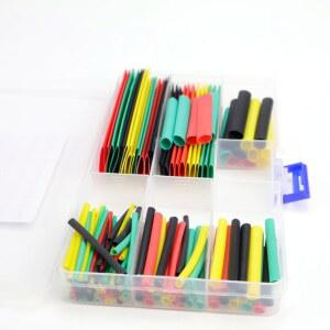 164개 열수축 튜브 케이블 모델 보수용 키트 다양한 유지 폴리올 배선 전기 수축 절연