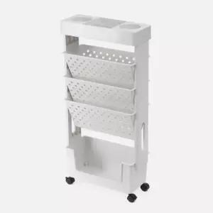 5단 이동식 북 트롤리 공부방트롤리 아이방꾸미기 학생책상