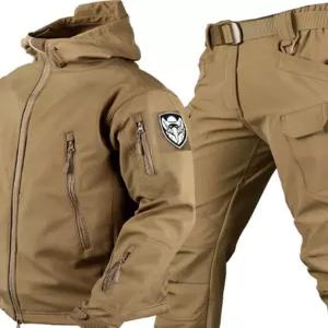 세트 특전사 전술복 겨울 작업복 등산 바람막이 밀리터리 자켓 위장복