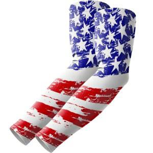 사이퍼록 플래그 팔 소매, 남성/여성용 쿨링 선 보호 컴프레션