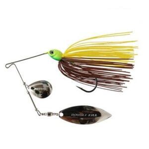 [2개구성] 서스펜드타입 1/4oz A004 쉐드 채비 겨울 스트레이트 스피너베이트 배스 루어 웜 AW85F323