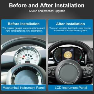 디지털 계기판 BMW MINI R55 2006-2016 계 보드 LCD 클러스터