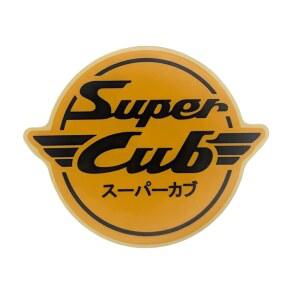 혼다 순정 Super Cub 슈퍼캡 레그실드 로고 스티커 각 색상 노란색