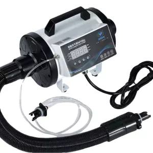 고무보트 펌프 서핑 고전압 선외 튜브 패들 공기 1900W 충전