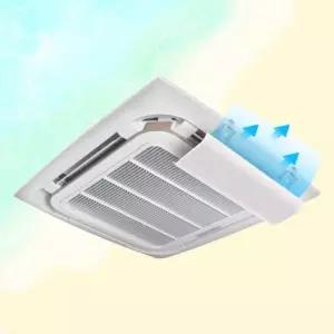 가림막 간접바람 순환가드 바람막이 에어컨 천장형