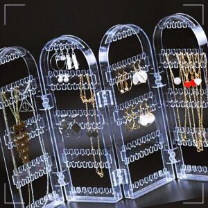 [2개구성] 보석디스플레이 쥬얼리 목걸이 거치대 귀걸이 아크릴 액세서리 진열대 악세사리 반지 KW38C86A