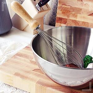 [2개구성] 거품기 요리스푼 독일 우드손잡이 그립감 클라베 우드뒤집개 뒤지개 BHW4F146E