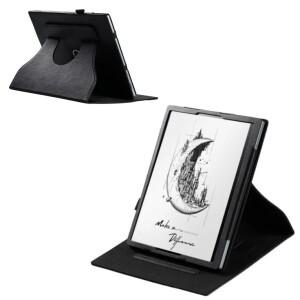 호환 온닉스 북스 탭 X (2023) 13.3인치 전자책 케이스 360도 회전 커버 다각도 스탠드 핸드 스트랩 포함