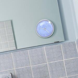 [2개구성] 타임체크 흡착식 벽시계 미니 생활 흡착시계 시계 화장실시계 AEWBE4138