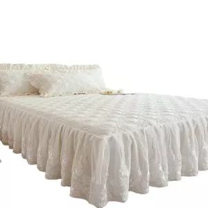 레이스 침대커버 호텔 프릴 커버 침대 레이스침대커버 공주