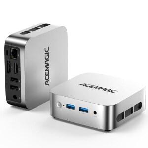 ACEMAGIC V1 미니 PC 컴퓨터, 인텔 트윈 레이크 N150(터보 3.6GHz), 16GB DDR4 RAM 1TB M.2 SSD 데스크톱 4K HDMI DP /2xUSB3.