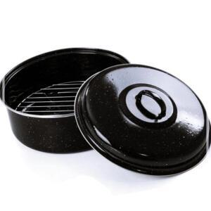 [2개구성] 올비아 24cm 굽는 오븐 찜 직화 냄비 구이 IPWDA941D