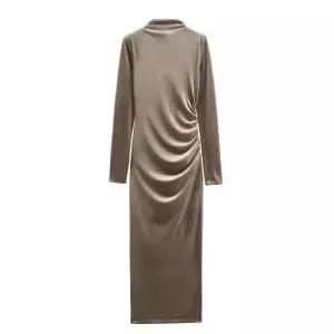 피로달 원피스 롱 여사친 가을 패드 어깨 HO3