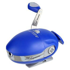 셰익스피어 어질리티 스핀캐스트 낚시 릴, 울트라 에르고노믹 디자인, 소프트 터치 핸들 노브, 스트렝스 라인으로 미리 풀링된 제품