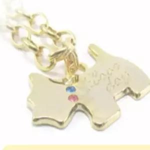 [반려] 애견 체인목걸이 12개입 강아지인식표 반려견목걸이